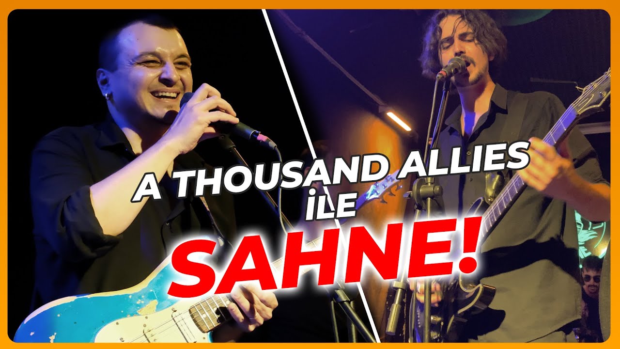 A Thousand Allies ile SAHNE! (Vlog, Kafein, Zırhlı Araç, Floyd Rose'lu Les Paul, Rat Tamiri)