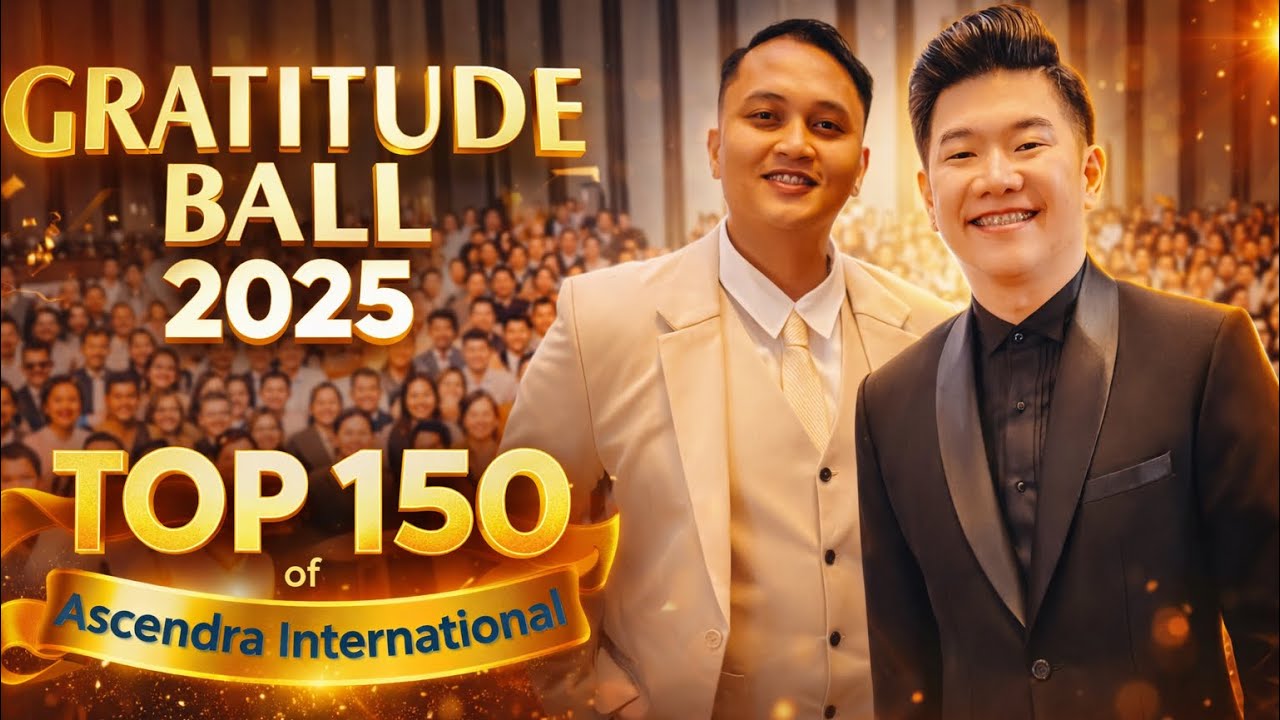 GRATITUDE BALL 2025 | ASCENDRA INTERNATIONAL – TOP 150 