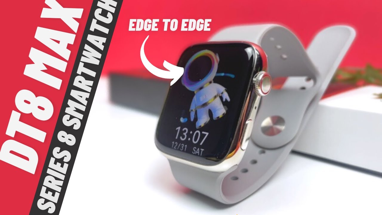 DT8 Max Smartwatch 🔥 Apple Watch Series 8 Clone | DT8 Max Smartwatch Unboxing & Review