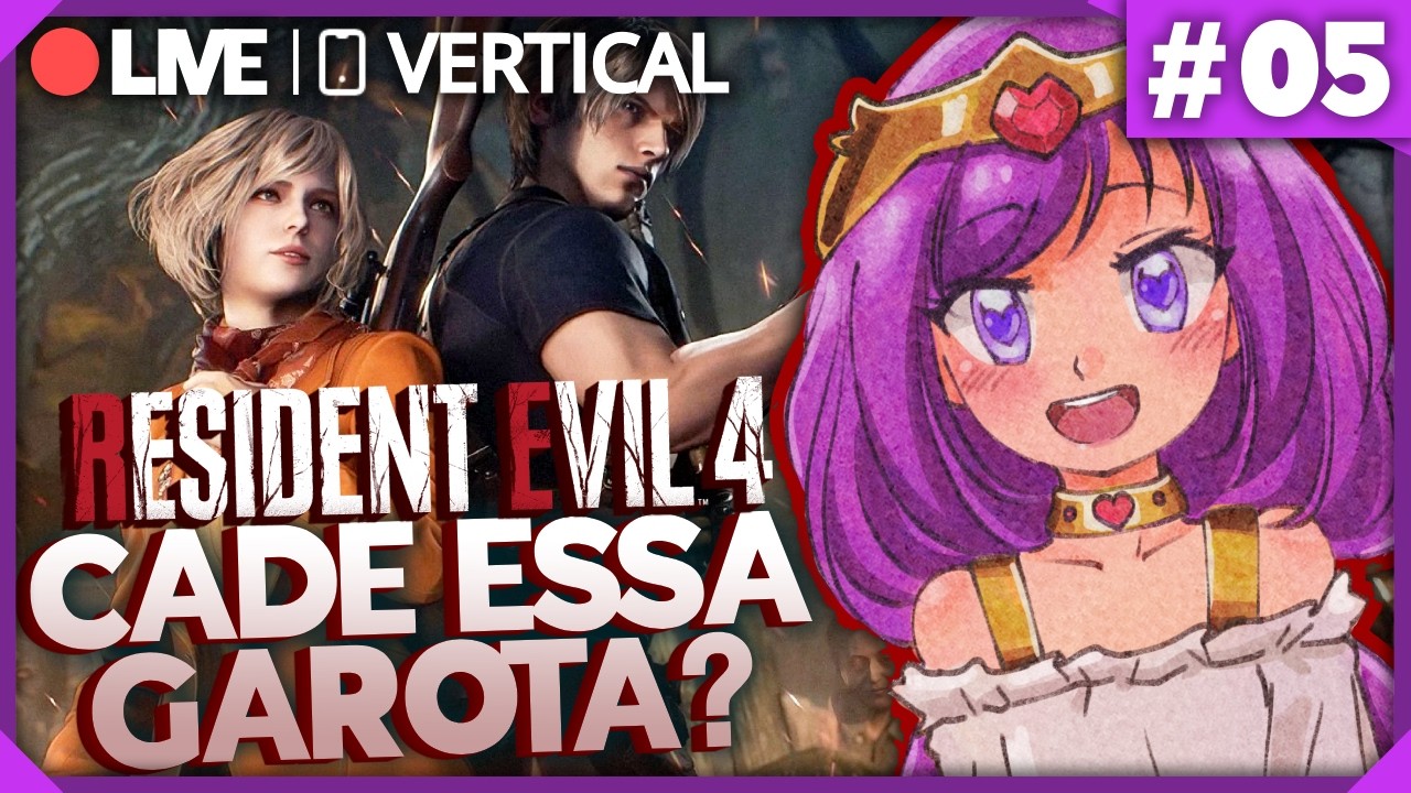 [📱VERTICAL ] - Resident Evil 4 Remake: O Jogo do Protagonista Bonito  - pt.5
