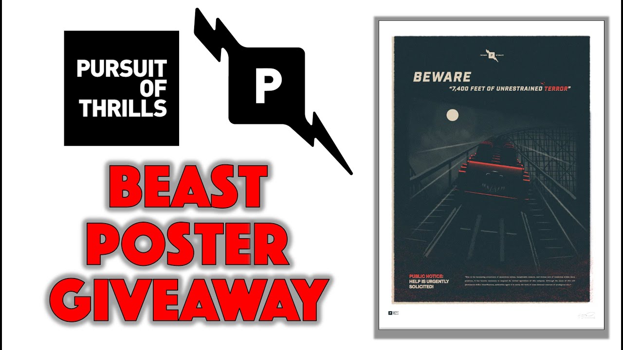 Pursuit of Thrills Poster Giveaway!