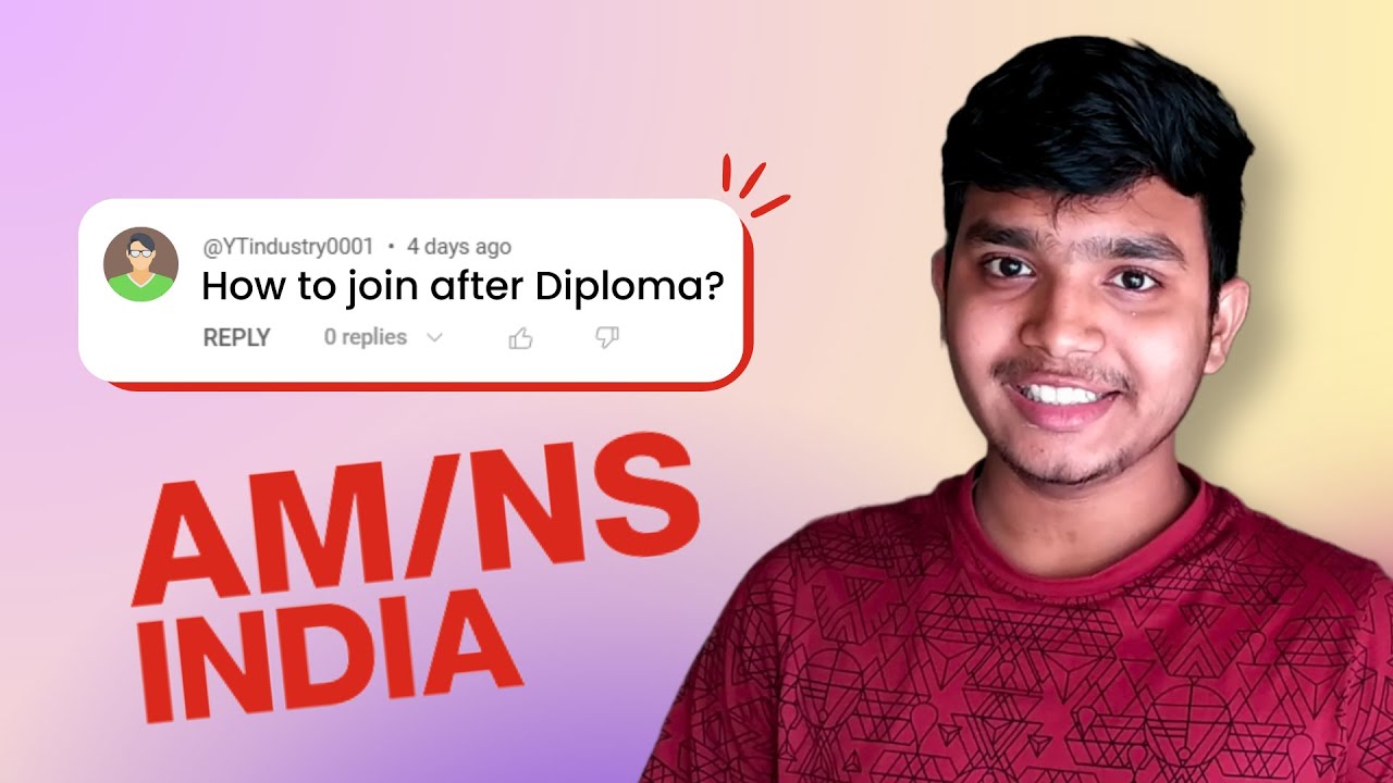 How to Join AMNS India after Diploma? | Manish Mahato