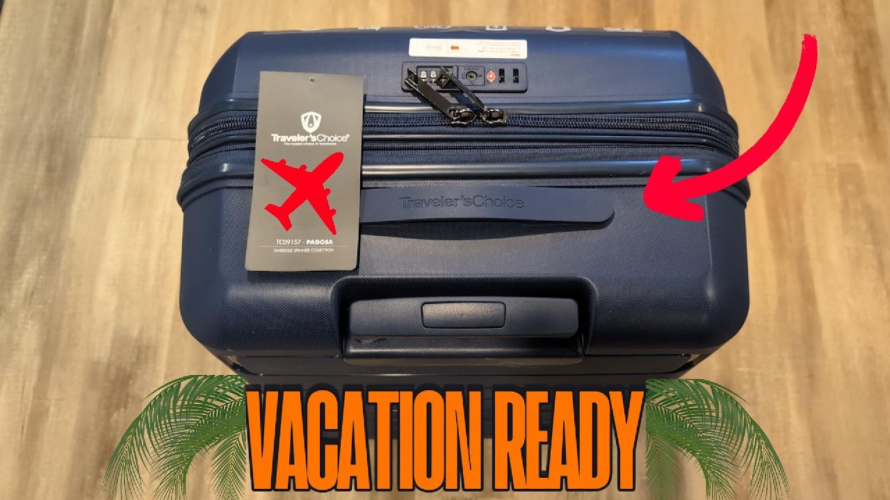 Чемодан Traveler's Choice 🧳 - TC09157 PAGOSA - ✈
