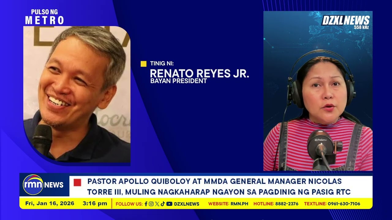 DZXLInterviews | Sedition case, pawang kasinungalingan lamang —Reyes Jr.