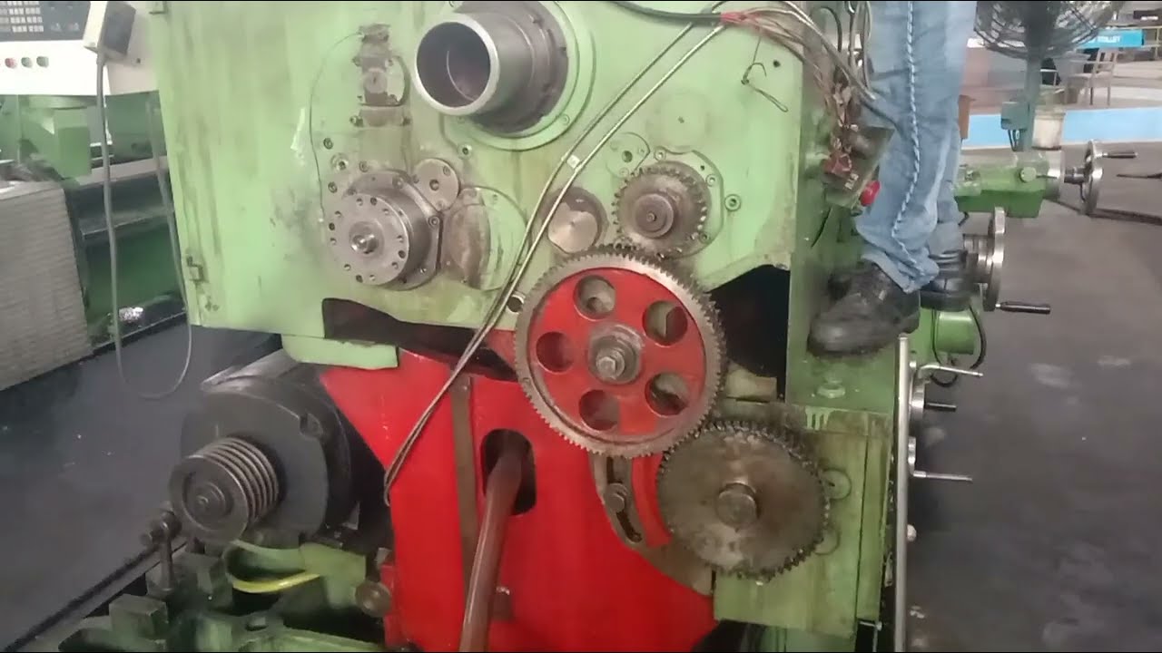 HMT L45 Lathe machine Repair, Clutch replaced