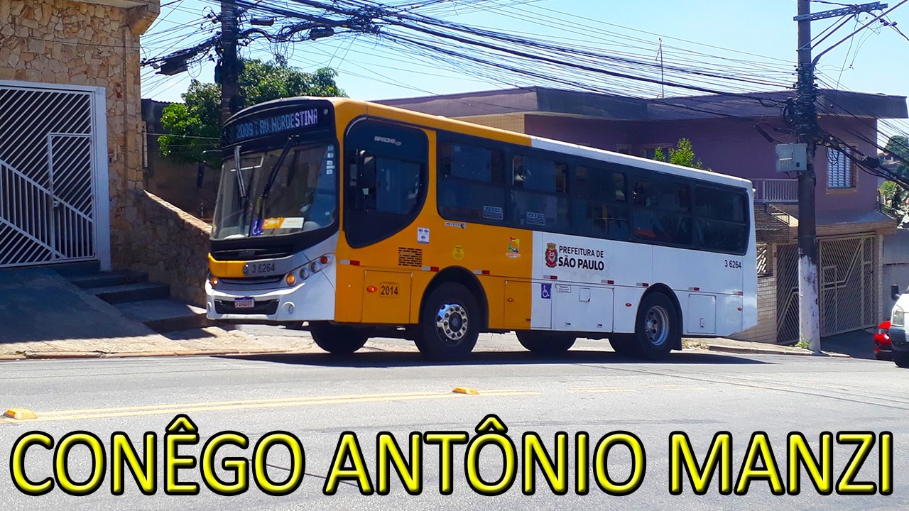 Rua Conêgo Antônio Manzi - Movimentação de Ônibus #156