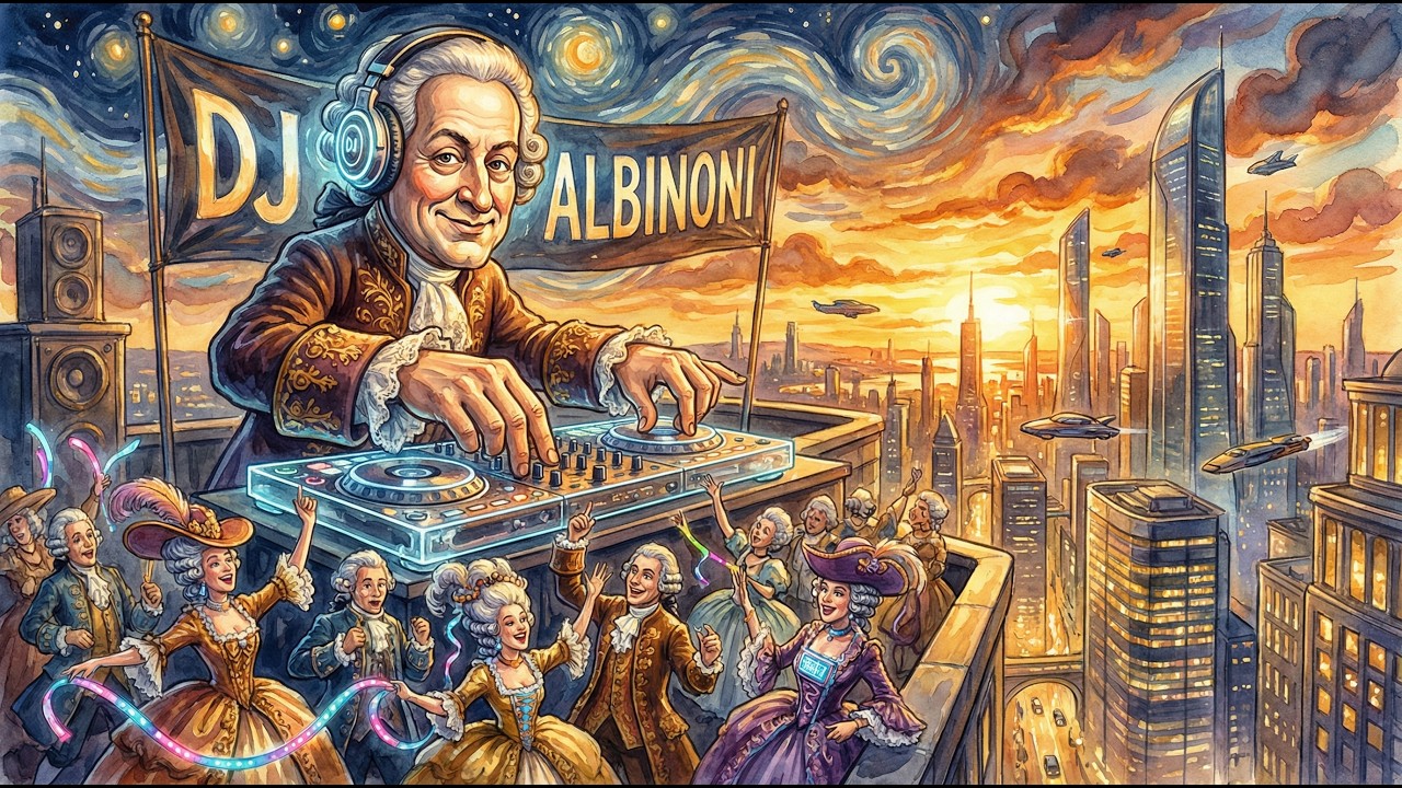 Albinoni &ndash; Adagio in G Minor | Epic Melodic Techno Remix | Dark Cinematic Music