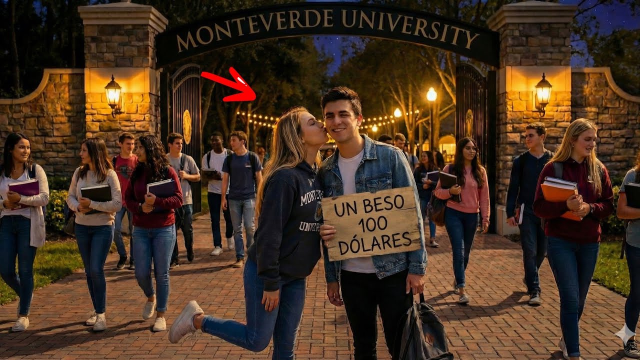El día que me transferí a la Academia Monteverde un chico rico tenía una pancarta en la puerta...