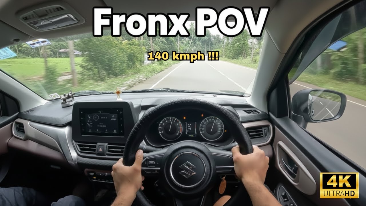 Maruti Suzuki Fronx Delta Plus (1.2 AGS) | Pov driving .