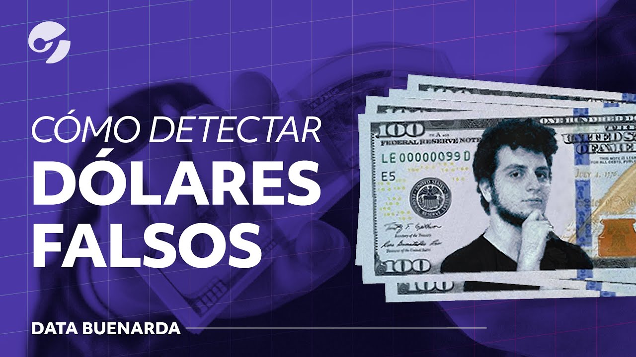 CÓMO DETECTAR si un BILLETE de DÓLARES es FALSO u ORIGINAL | Data Buenarda
