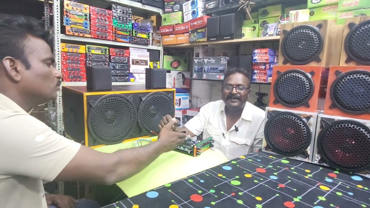 Handmade audio system using ClassD 100 +100watts audio board for autos & tractors 6309106323Ongole