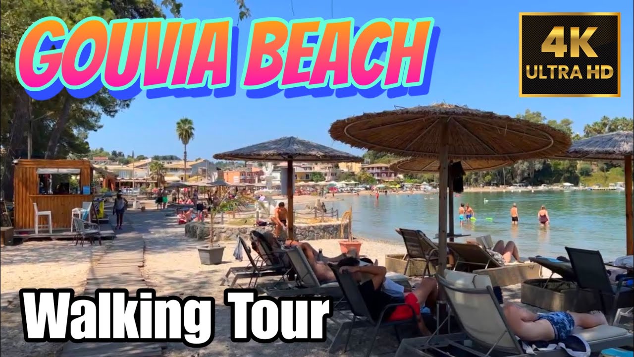 Gouvia Beach Corfu Walking Tour 