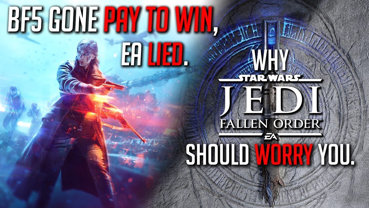 EA Lied, Made Battlefield V Pay To Win! Why Star Wars Jedi Fallen Order should worry you