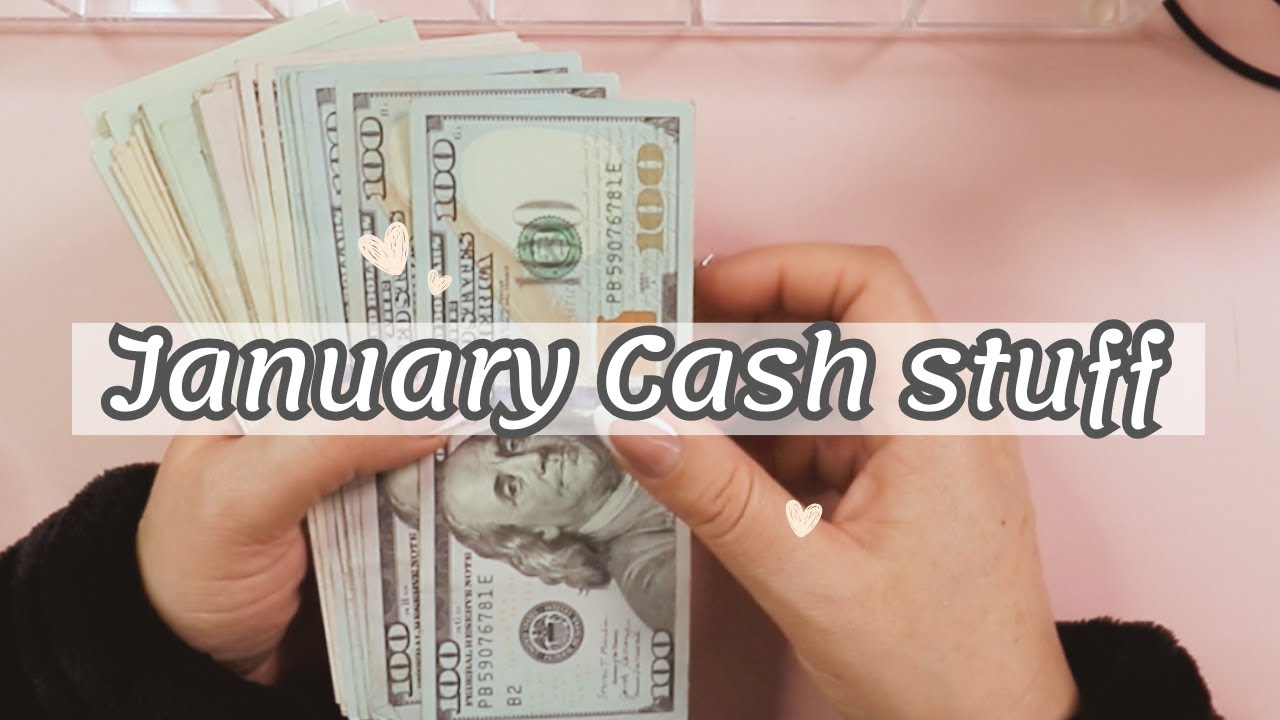 First cash stuffing January 2025 |  this is the year