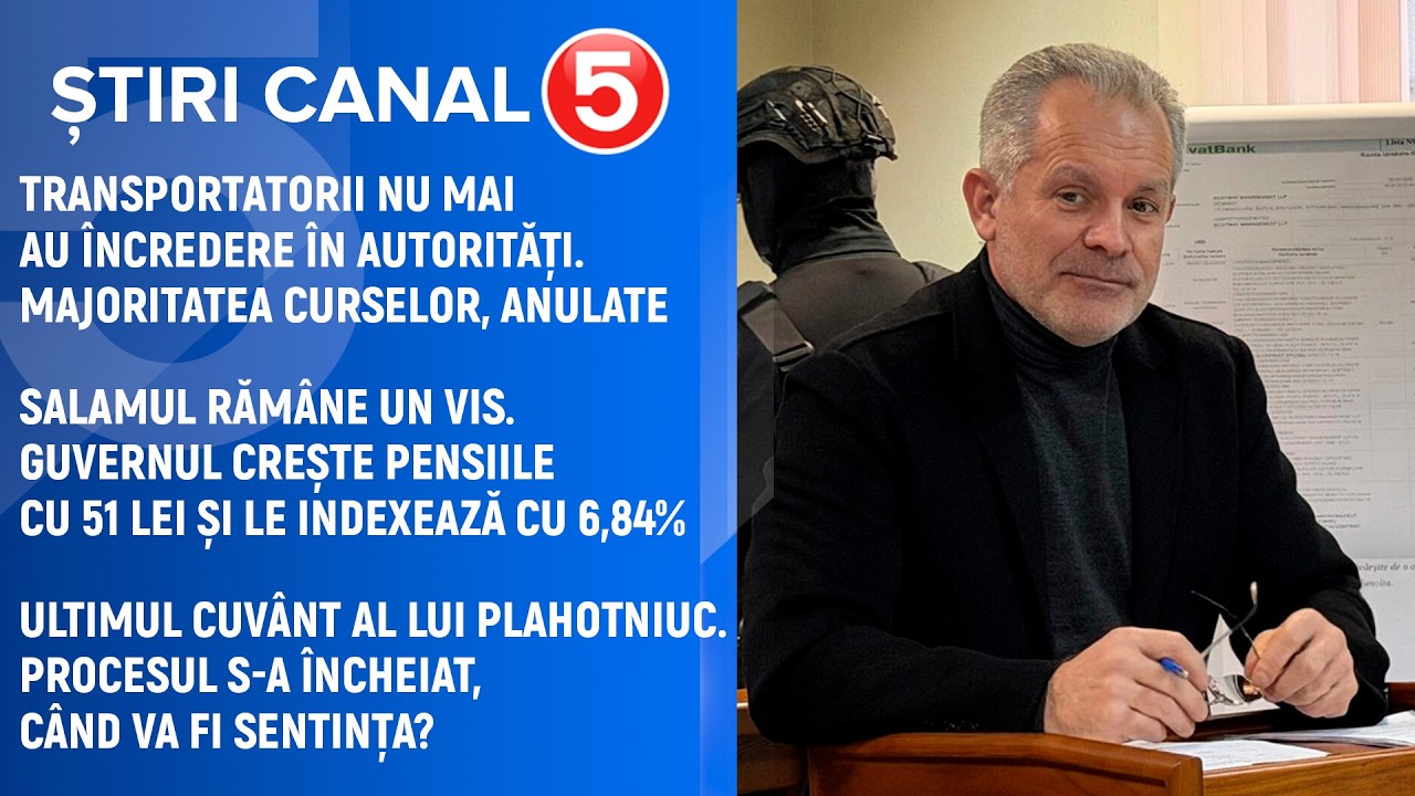 Știri Canal5 25 03 2026 18:00