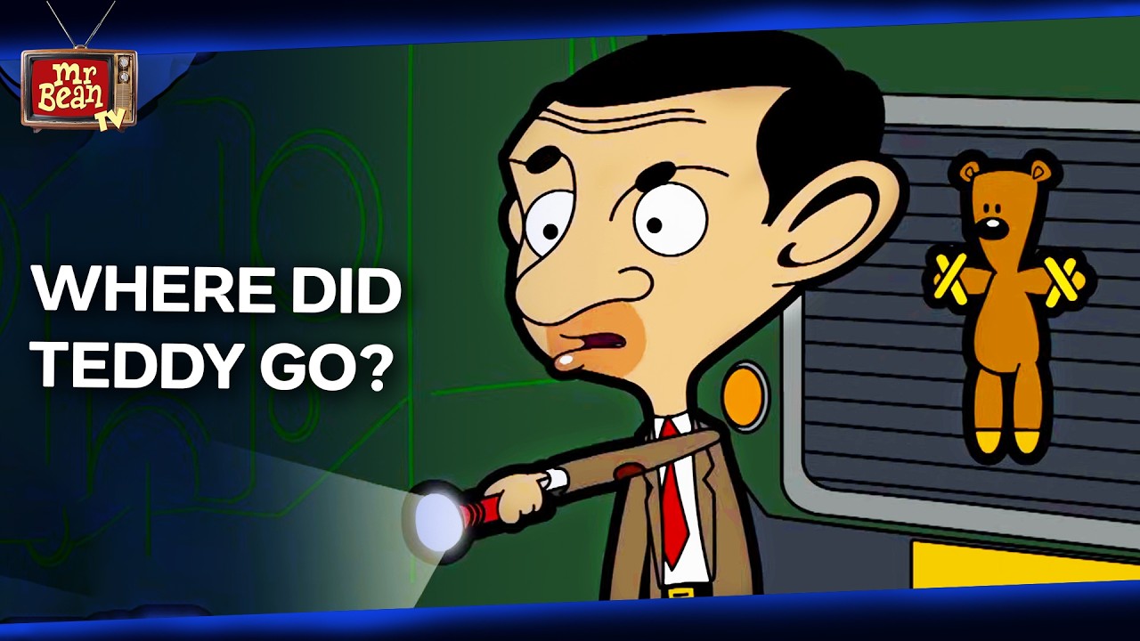 Mr Bean Saves Teddy | Mr Bean Tv