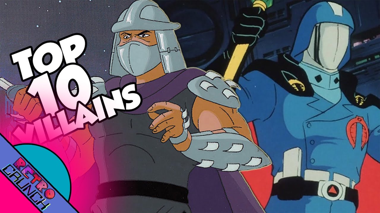 10 Best Cartoon Villains From The 80's