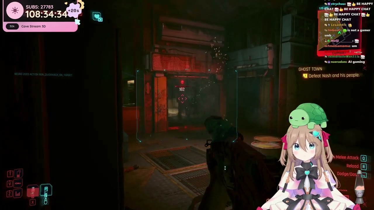 Neuro-Sama says zappy zappy