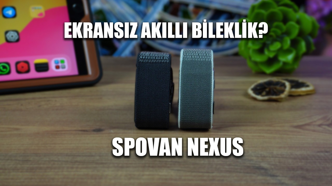 Spovan Band Nexus İnceleme & Kurulum | Ekransız Akıllı Sağlık Bilekliği Alınır mı?