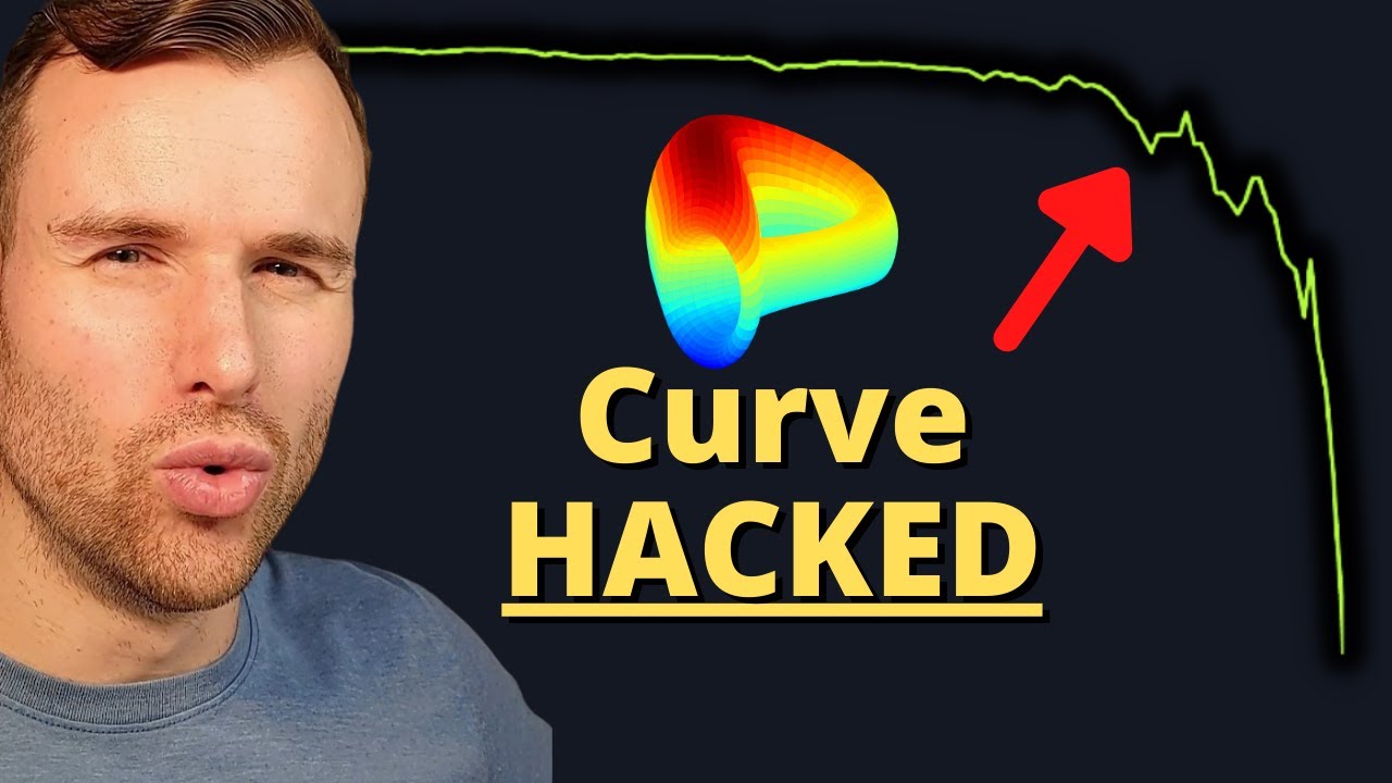BREAKING: Curve Finance HACK ☢️ CRV Crypto Crash Explained