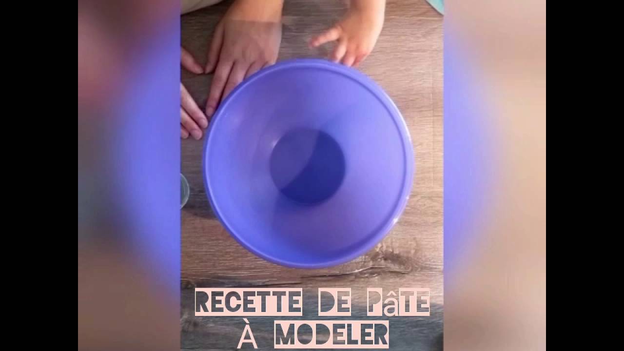 Pâte à Modeler maison facile sans cuisson - DIY easy homemade modeling clay