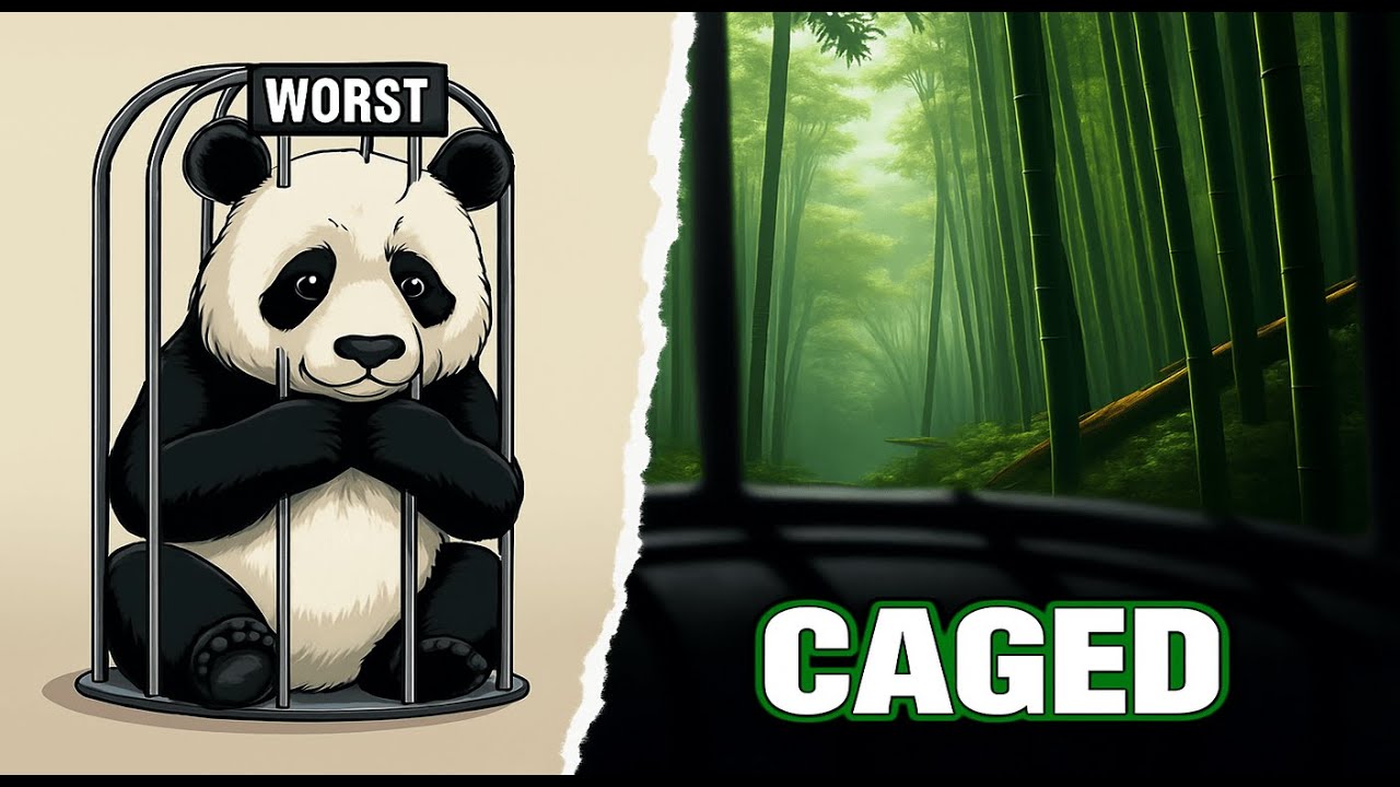 Worst to be Born as a Zoo Panda – Caged Icon, Lost Wildness!