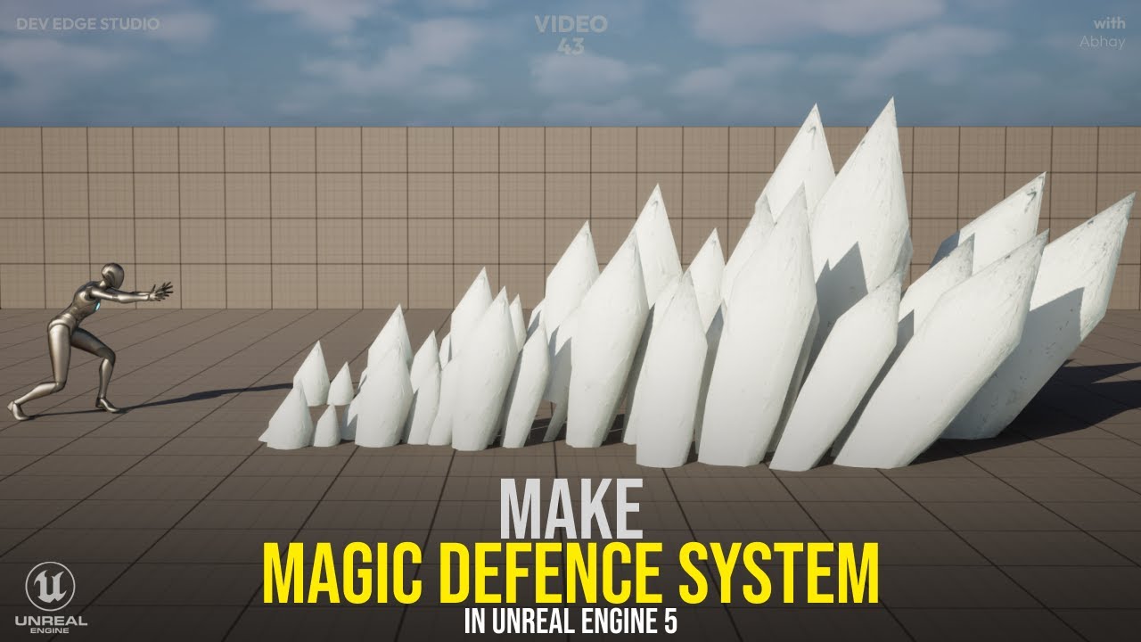 Создайте защиту от магических шипов в Unreal Engine!