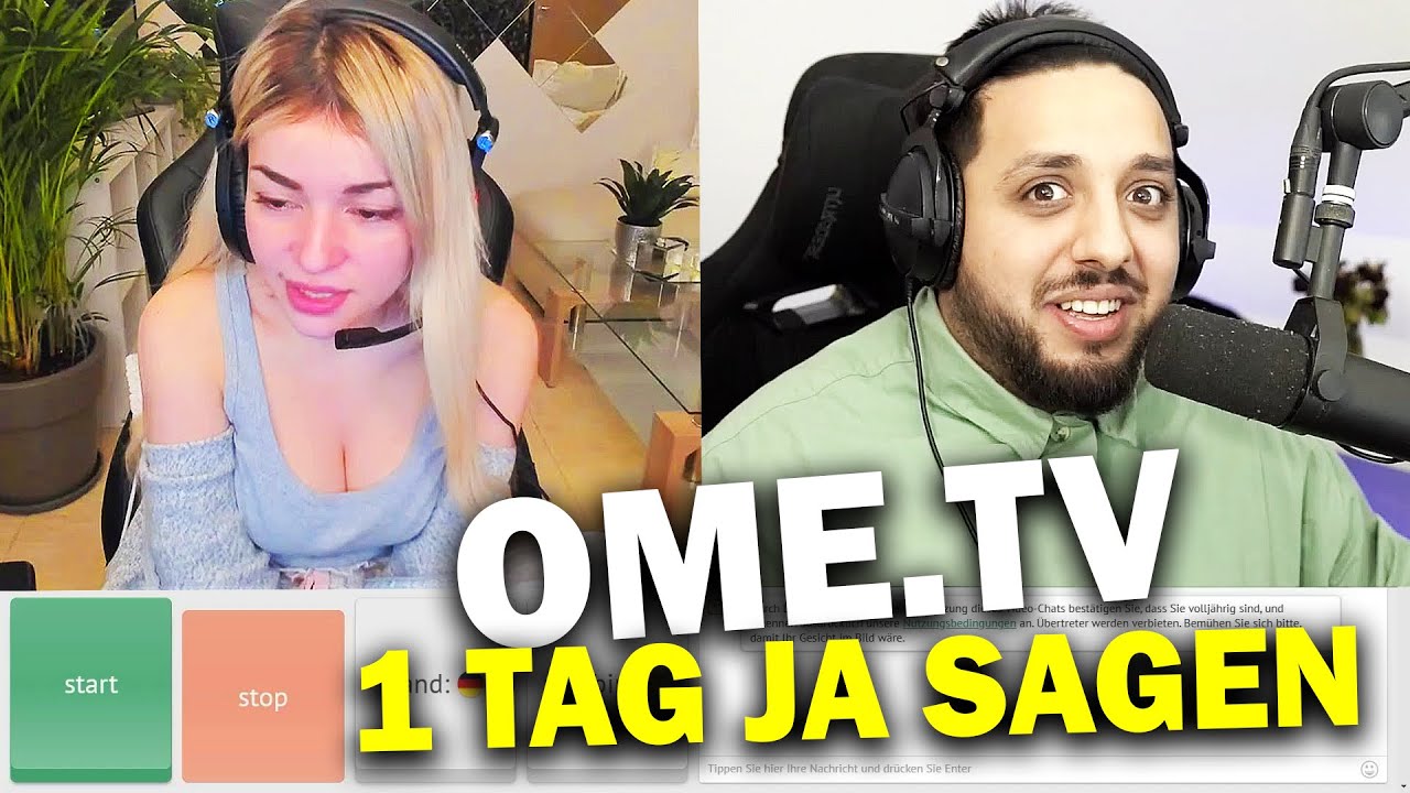 OME.TV .. 1 TAG JA SAGEN ..(1000€ GESPENDET) mit AVIVEHD