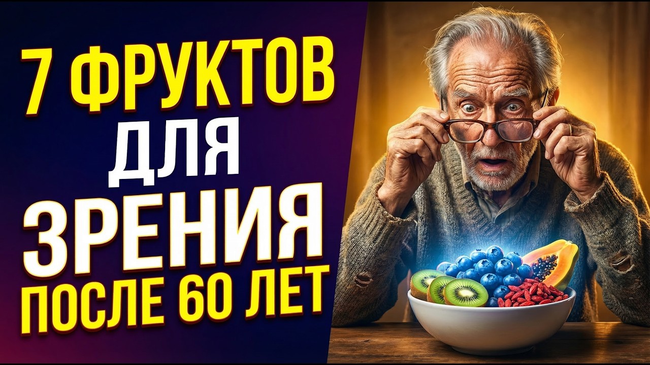 Доктор раскрывает: какие продукты восстанавливают зрение