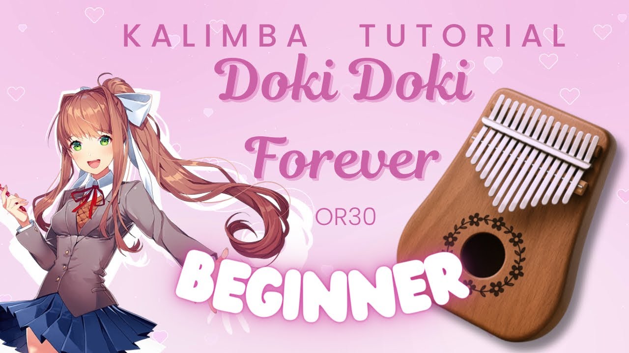 Doki Doki Forever - OR30MUSIC | Kalimba Tutorial EASY VERSION