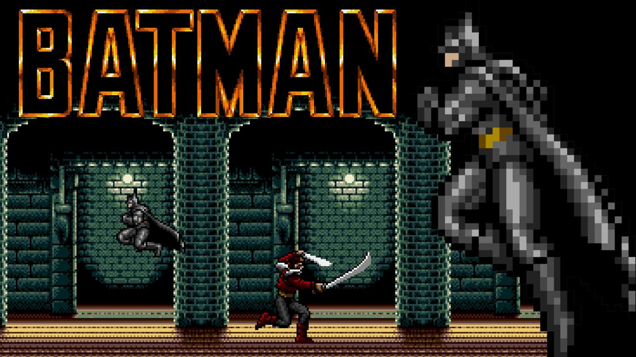 Batman (MD · Sega Mega Drive) video game version | full game (hard mode) session 🦇🎭🎮