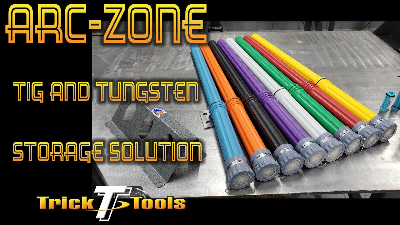 Arc-Zone Tig Rod and Tungsten Storage Tubes - Trick-Tools.com
