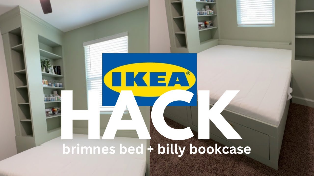 IKEA HACK: custom built in day bed