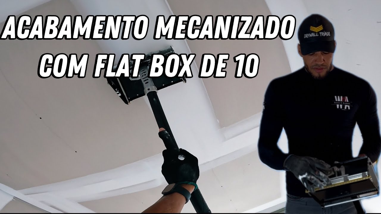 “Flat Box 10” em Ação! Acabamento Rápido e Perfeito 🔥”