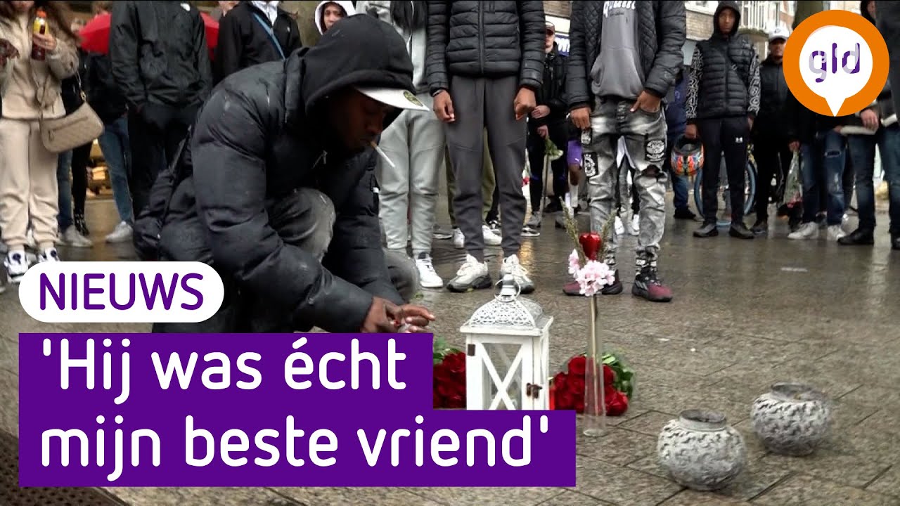 Vrienden herdenken doodgestoken 21-jarige in Nijmegen