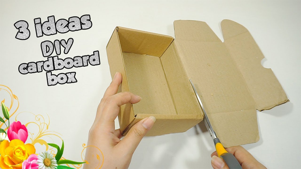 🔊 3 Easy Handmade Cardboard Box Ideas