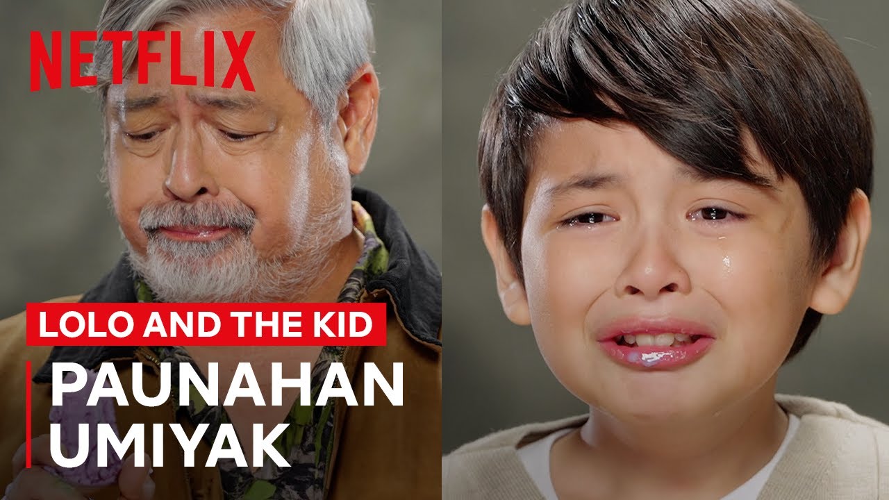 Paunahan Umiyak Challenge with Joel & Euwenn Mikaell | Lolo and the Kid | Netflix Philippines