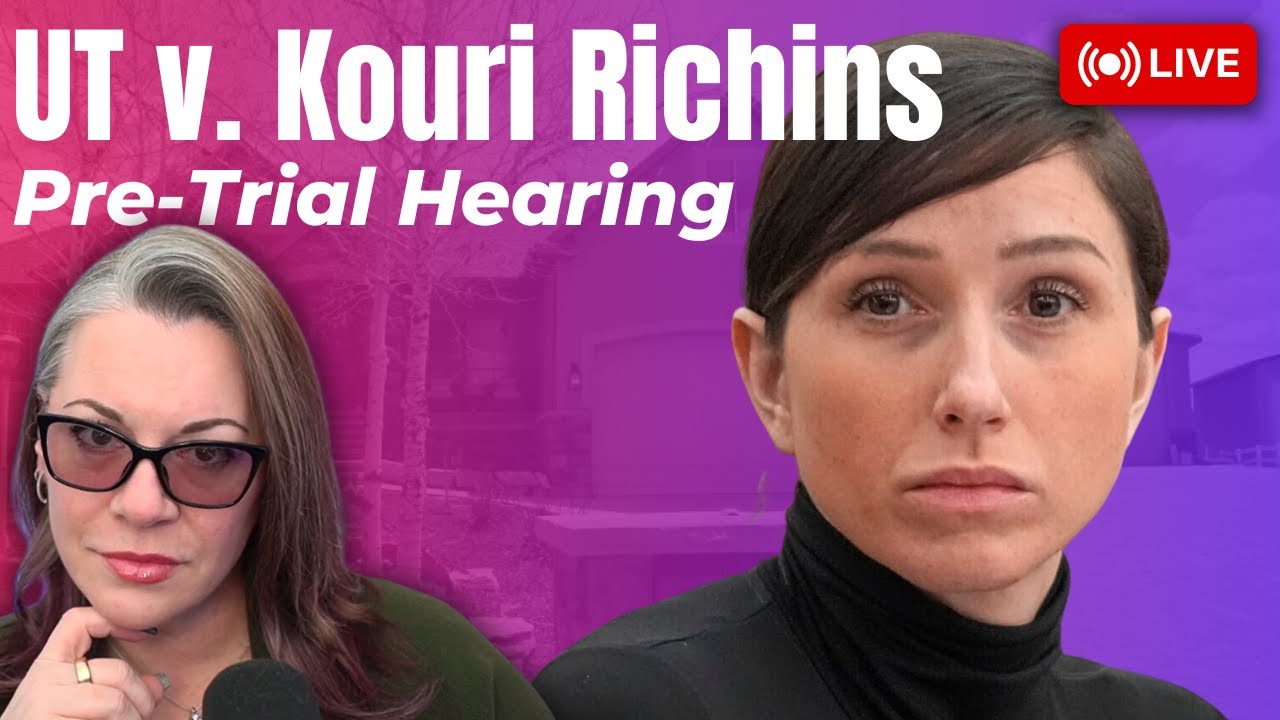 LIVE COURT | UT v. Kouri Richins - Pre-Trial Hearing and Motions.