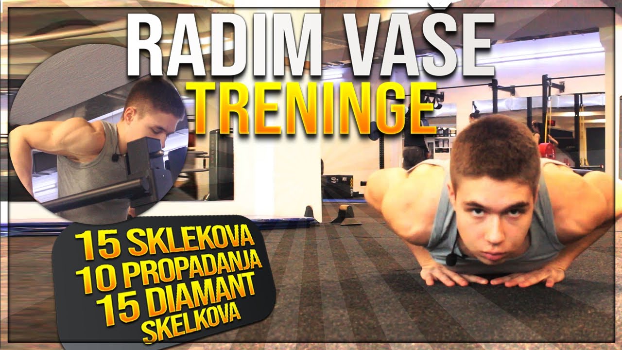 Pogodite Cele Grudi Za 5 Minuta - RADIM VAŠE TRENINGE #1