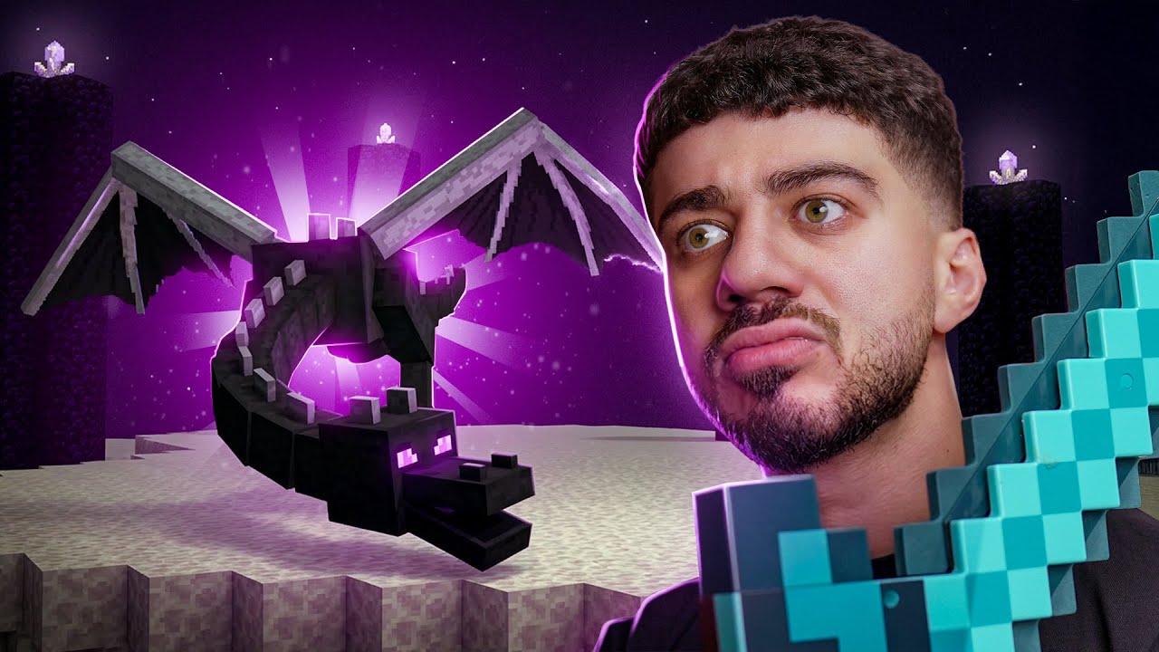 قتلت الدراقون! | Minecraft