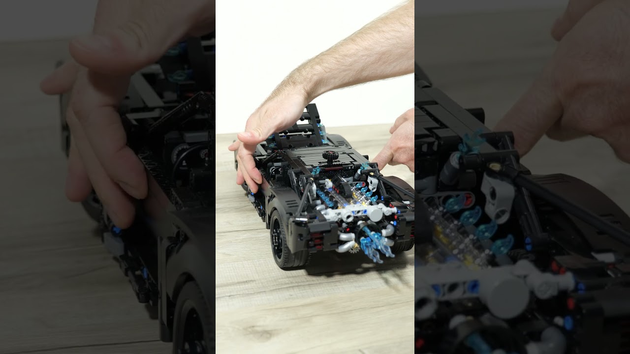 LEGO 42127 Preview | LEGO The Batman Batmobile | Review 42127 LEGO Technic 2022 Light Brick