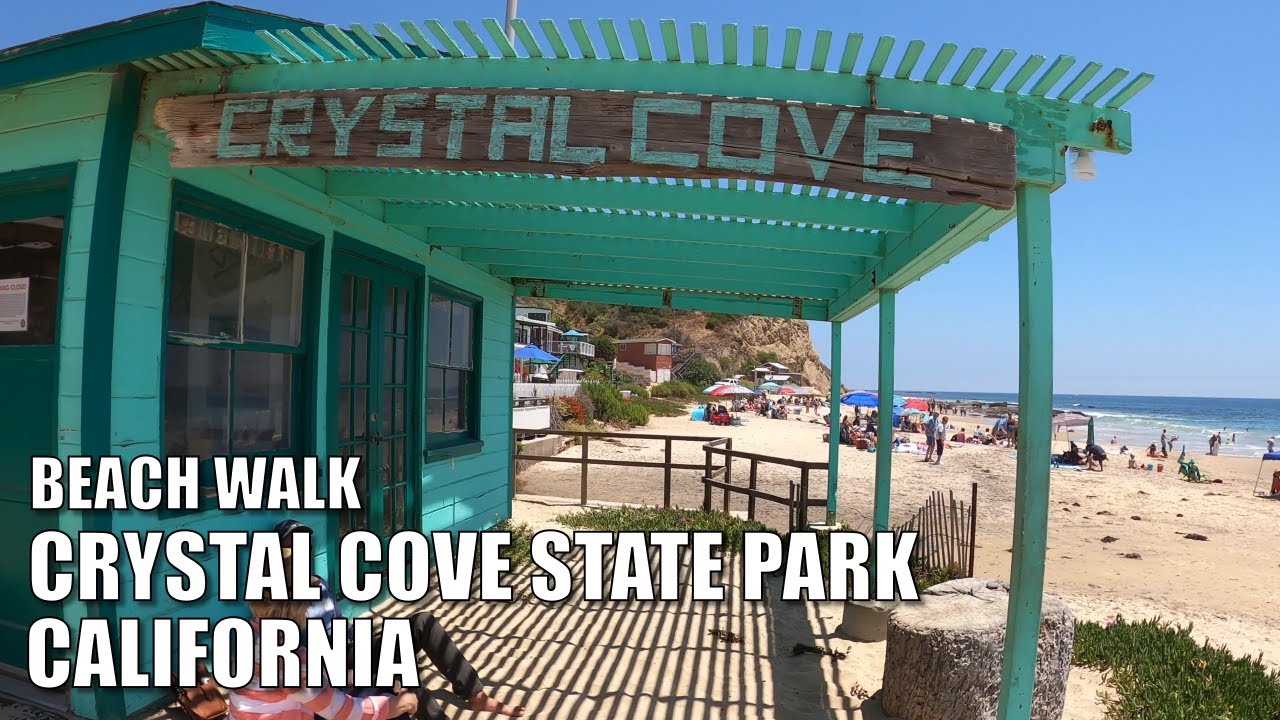 🌊 ⛵ 🏖 🎵  My Favorite SoCal Beach Walk | Crystal Cove State Park in 3 min | California