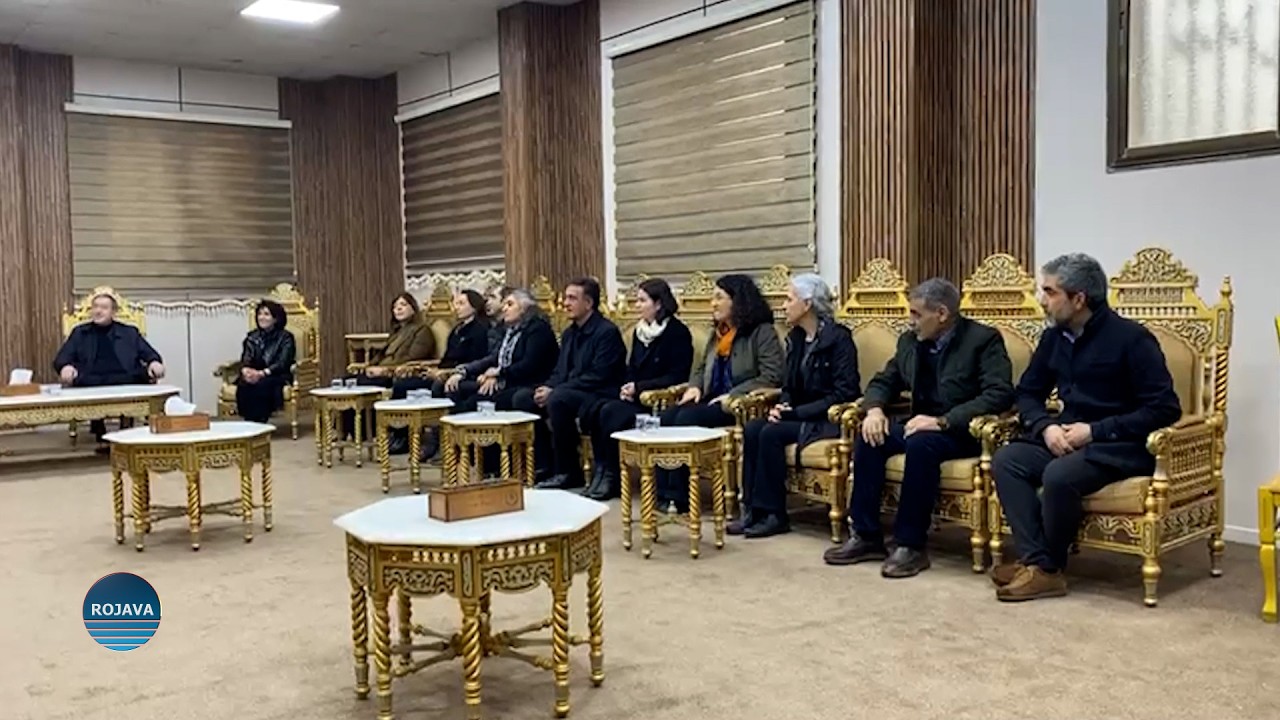 JI BO CENAZEYE SALIH MUSLIM ŞANDEYEKE SIYASETMEDAR DERBASÎ ROJAVA BÛN