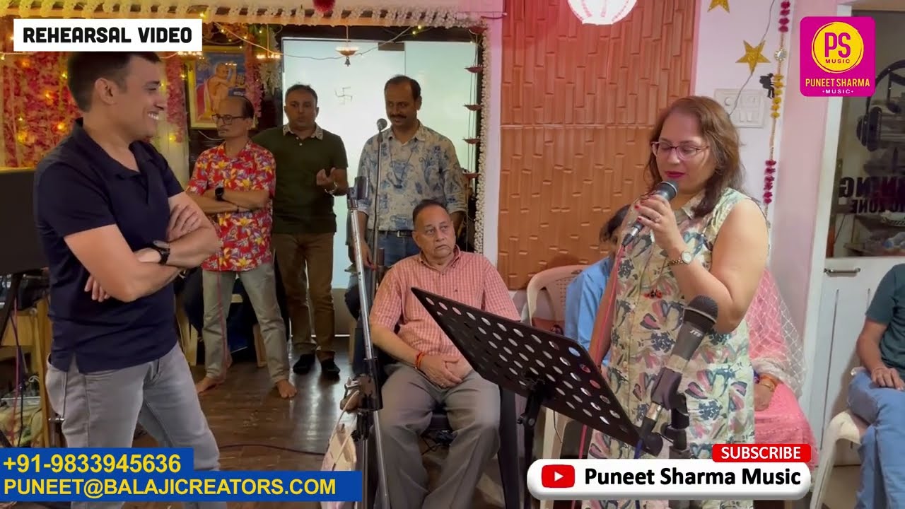 O SAATHI RE TERE BINA BHI KYA SONG | GAURI KAVI | PUNEET SHARMA MUSIC REHEARSAL | BALAJI CREATORS