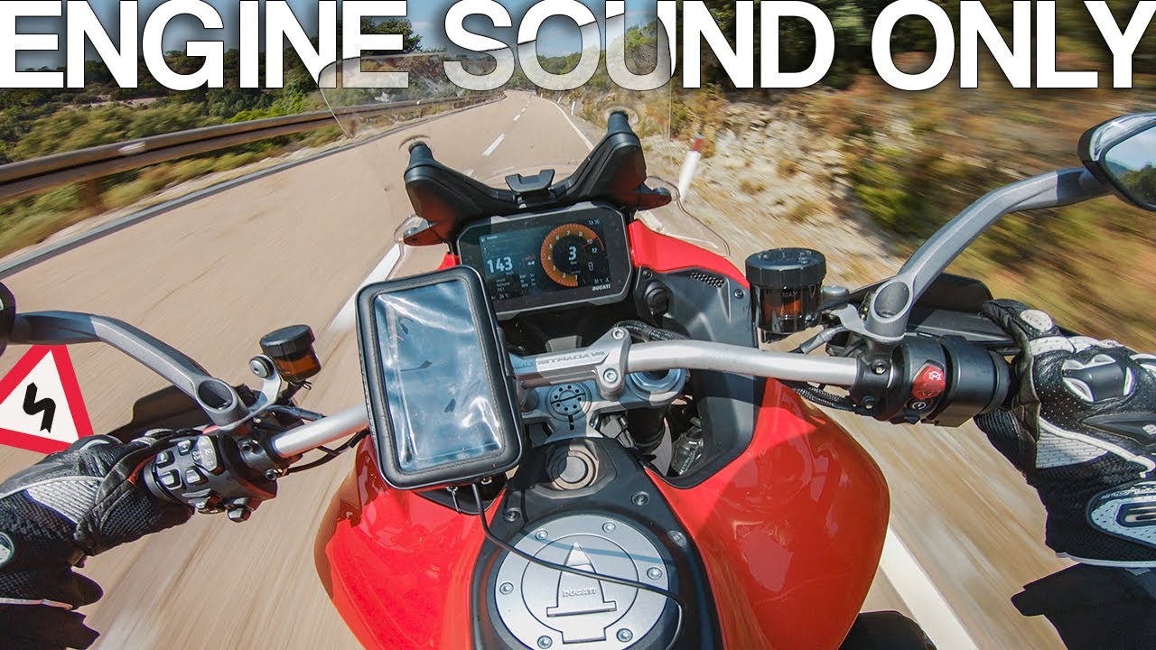 Ducati Multistrada V4 in Sardinia [RAW Onboard]