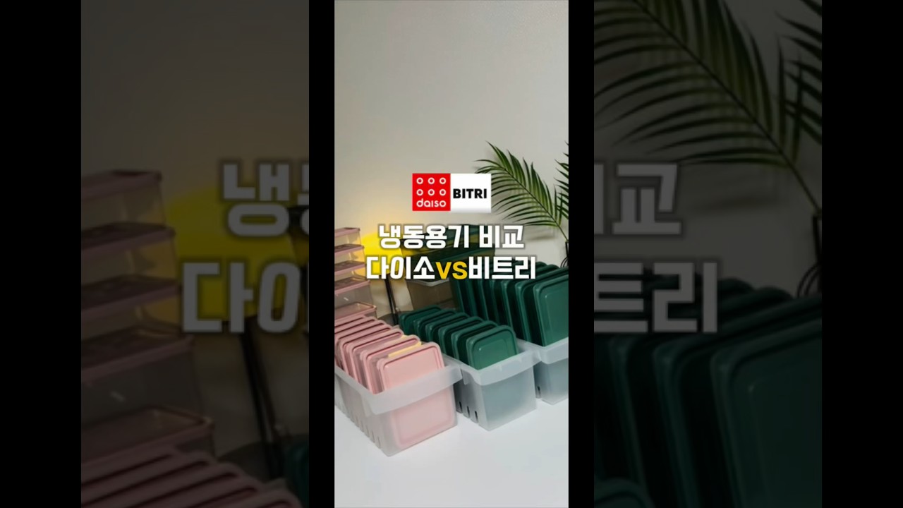 ✨내돈내산 말랑핏 vs 비트리 보관용기 찐 비교 🛒비트리 구입을 📌프로필링크 클릭하세요😊