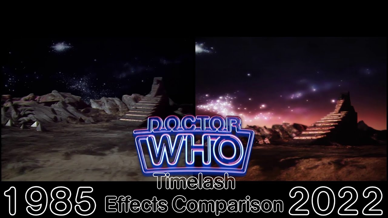 Doctor Who: Timelash Effects Comparison
