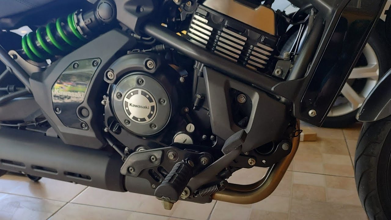 Instalação de recuo para pedaleiras - Vulcan 650s