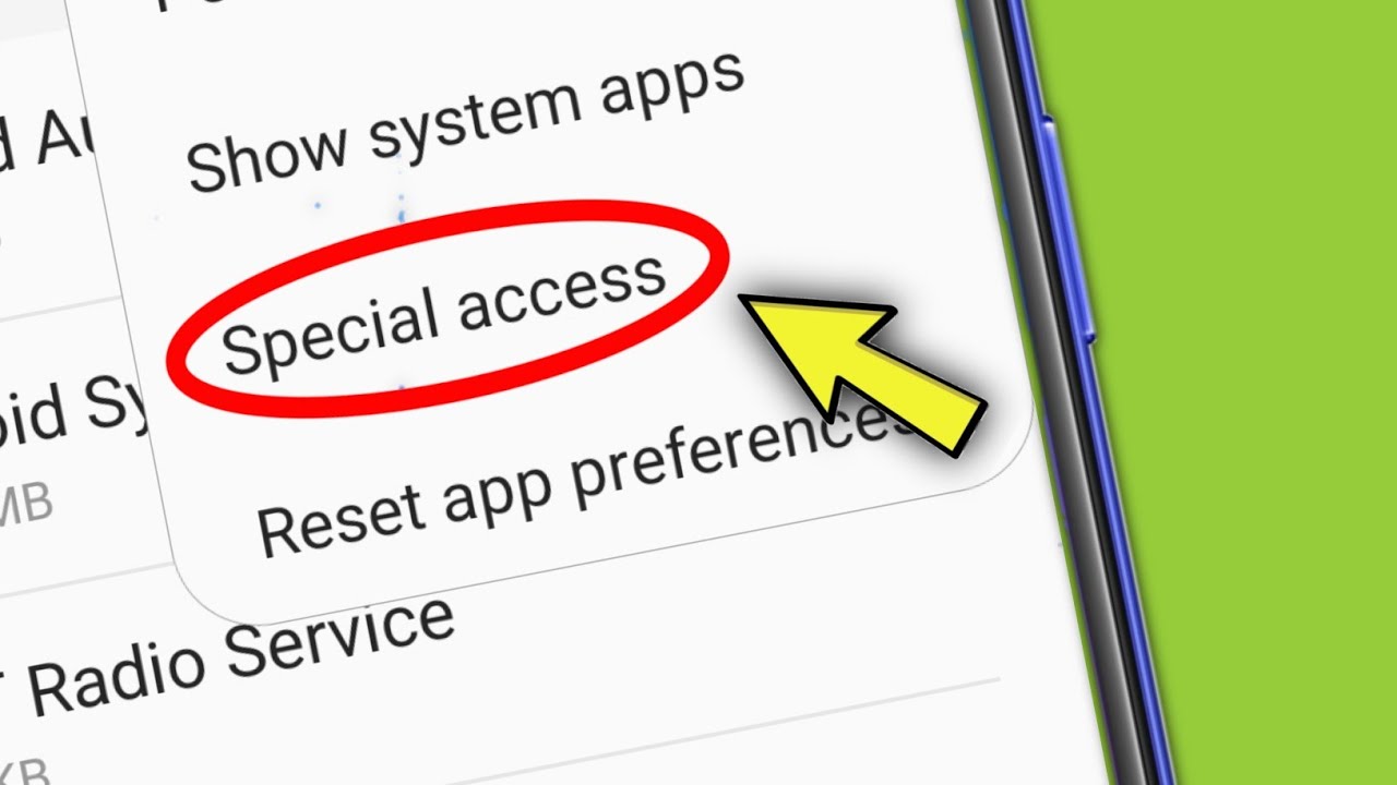 Samsung Phone || Special Access setting  optimise battery usage , device | Picture-in-picture