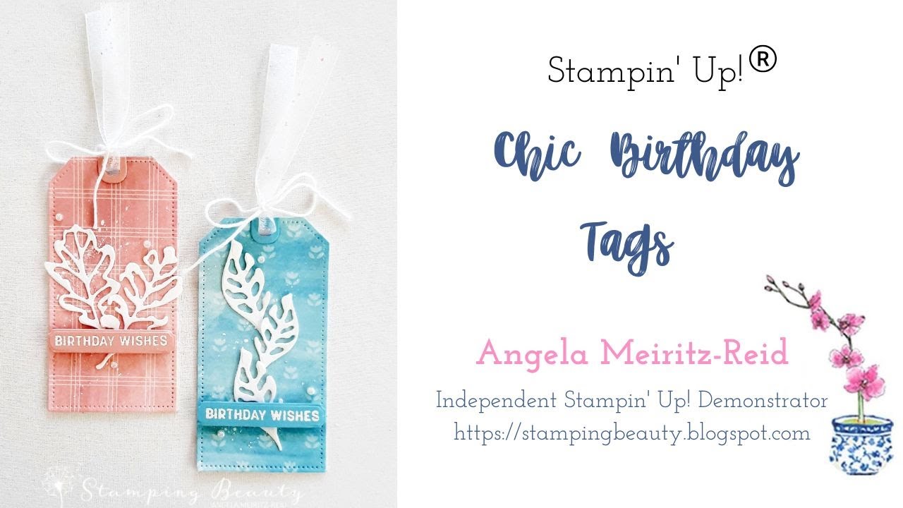 Stampin' Up! Birthday Tags